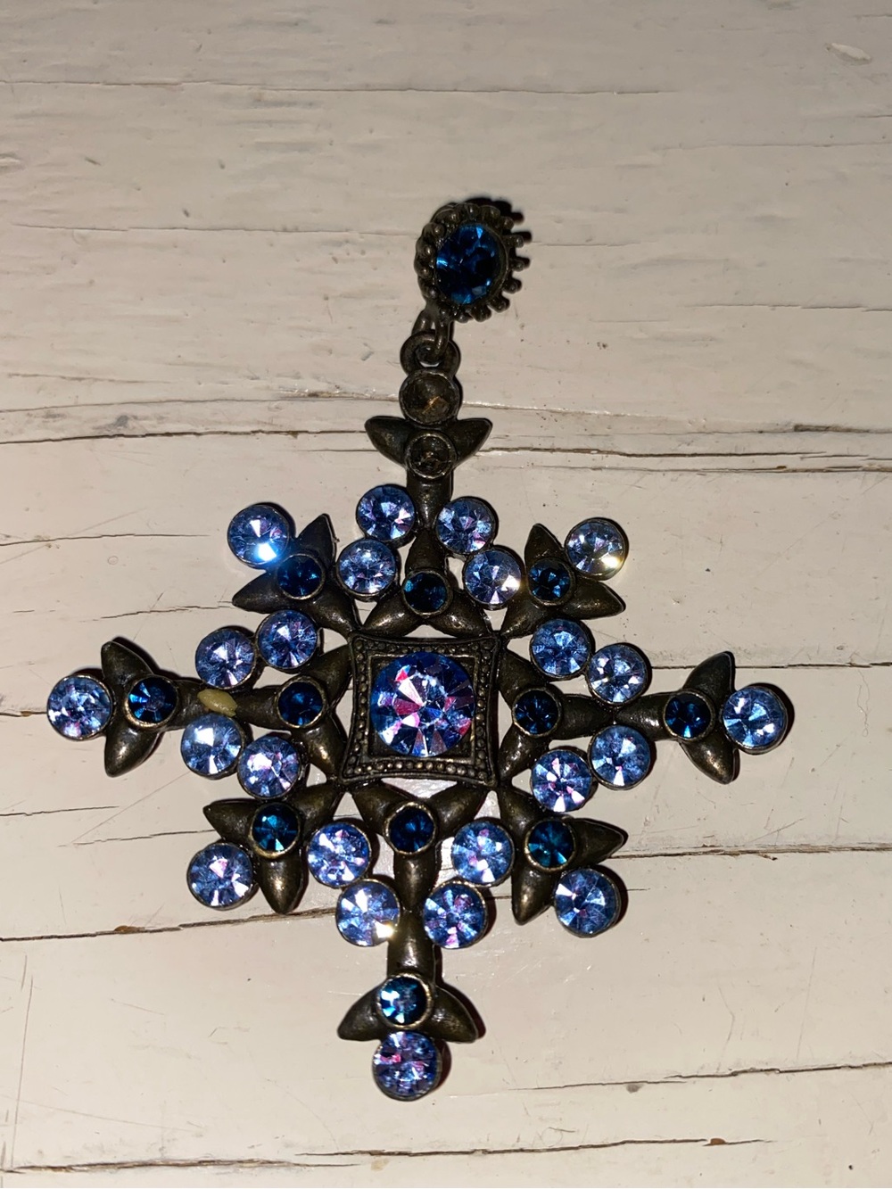 Snowflake Charm or Pendant